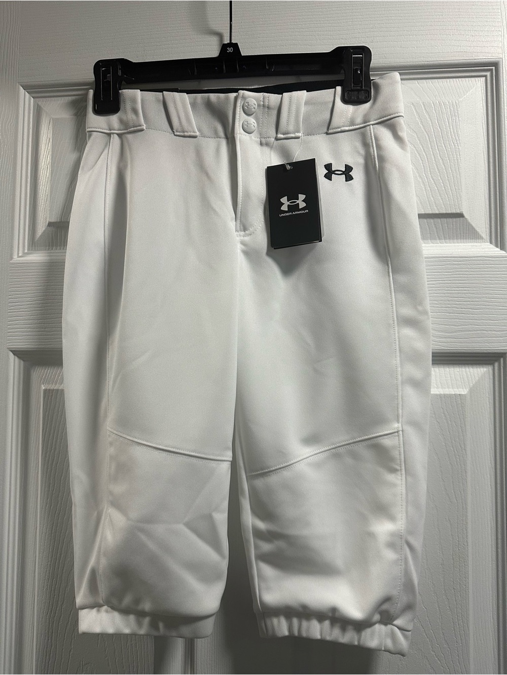 Under Armour White Kids Softball pants